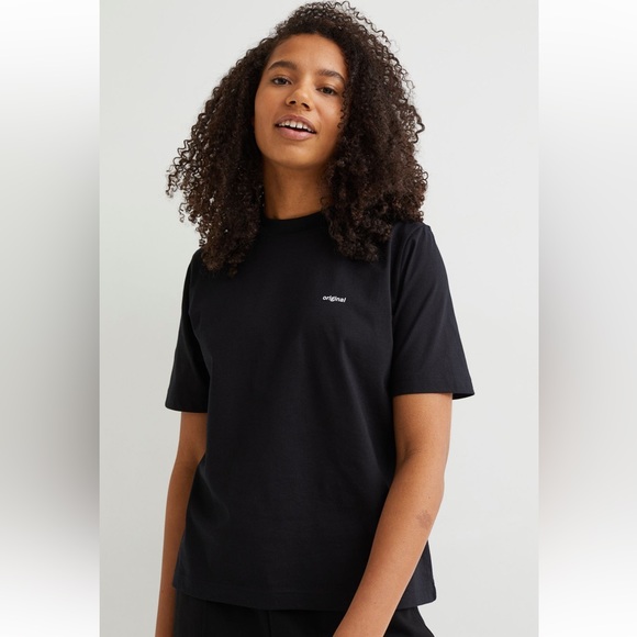 H&M cotton jersey t-shirt - Picture 3 of 6